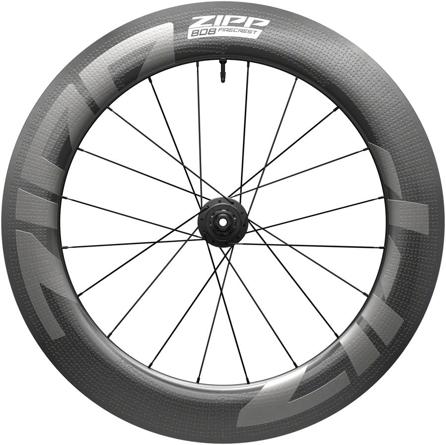 NEW Zipp 808 Firecrest Tubeless Rear Wheel - 700, 12 x 142mm, Center-Lock, Tubeless, Black, B1 - Around the Cycle