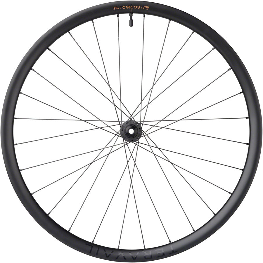 NEW Teravail Circos Gravel Front Wheel - 700, 12 x 100mm, Center-Lock, Carbon, DT350 - Around the Cycle