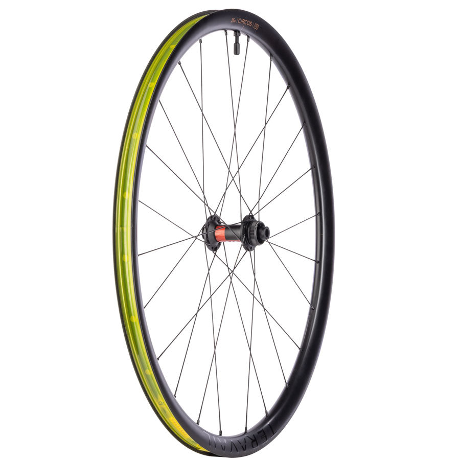 NEW Teravail Circos Gravel Front Wheel - 700, 12 x 100mm, Center-Lock, Carbon, DT240, 24H