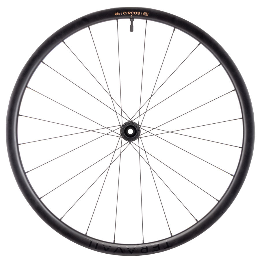 NEW Teravail Circos Gravel Front Wheel - 700, 12 x 100mm, Center-Lock, Carbon, DT240, 24H