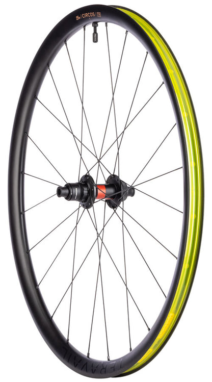 NEW Teravail Circos Gravel Rear Wheel - 700, 12 x 142mm, Center-Lock, Carbon, DT240, 24H