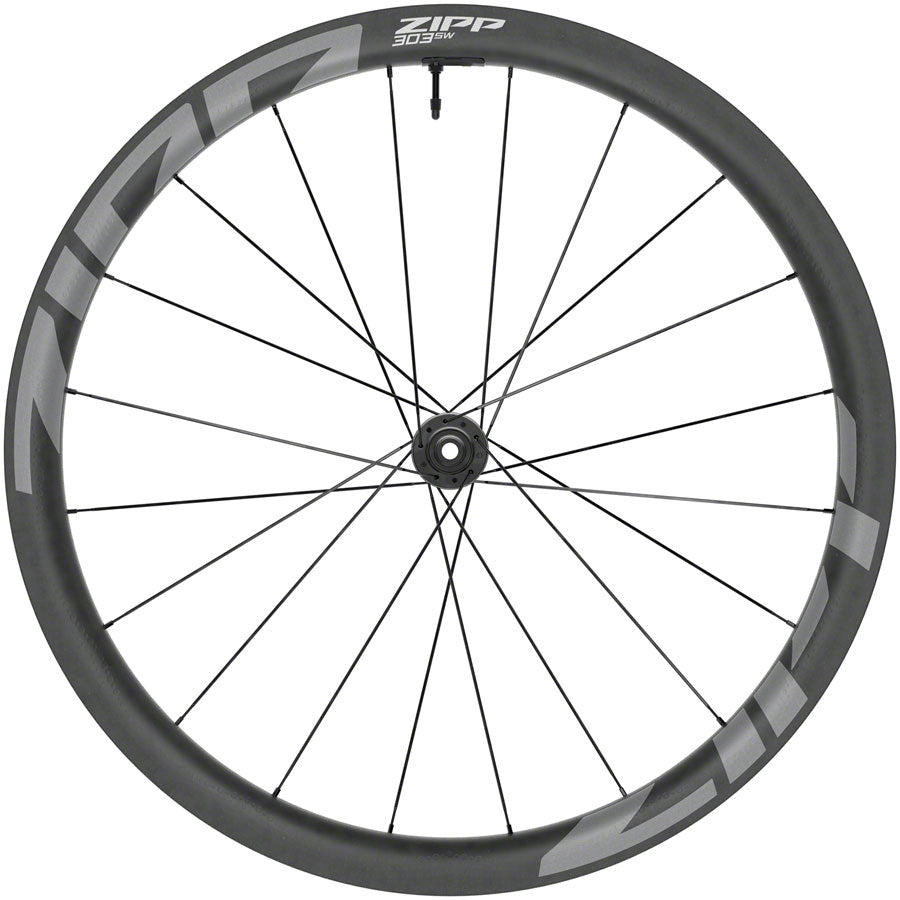 NEW Zipp 303 SW Front Wheel - 700, 12 x 100mm, Center-Lock, Tubeless, Carbon, w/ Wheel Sensor, A1 - Around the Cycle