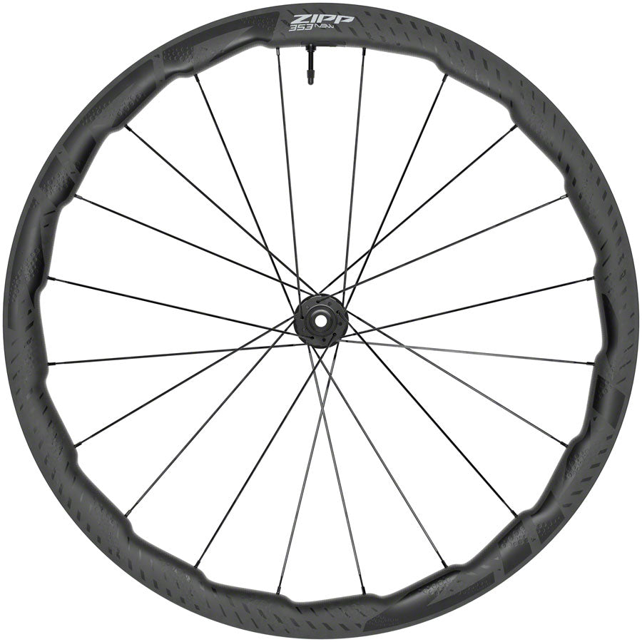 NEW Zipp 353 NSW Front Wheel - 700, 12 x 100mm, Center-Lock, Tubeless, Carbon, w/ Wheel Sensor, B1 - Around the Cycle