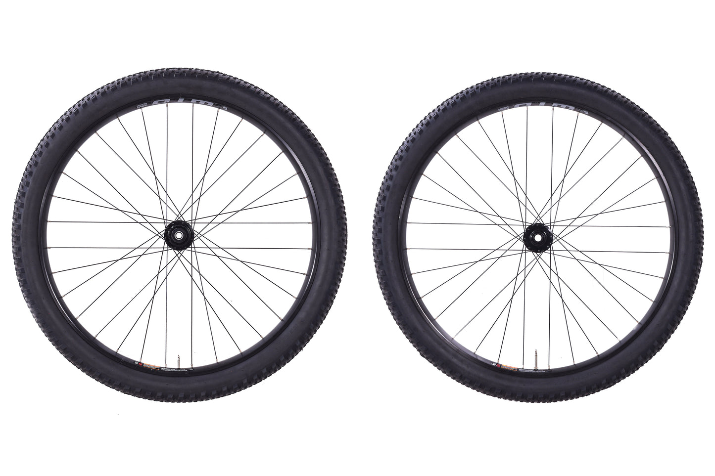 USED WTB KOM Trail i30 29" Boost Single Speed 6-Bolt Disc wheelset w/ 29x2.35" Tires + Tannus Armour