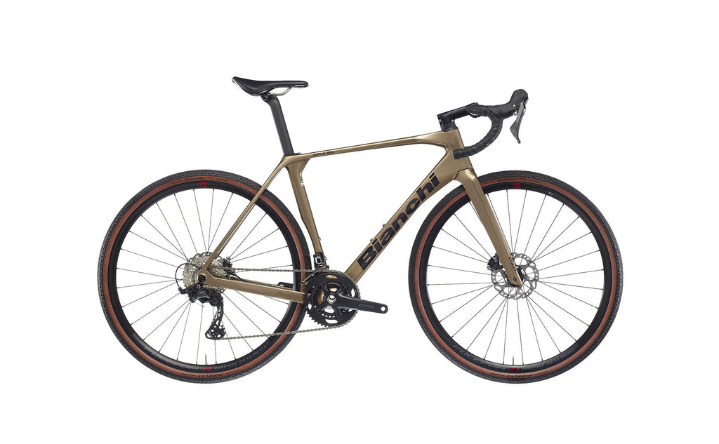 gravel cyclocross bike NEW Bianchi Impulso Comp GRX 610 2x12 Carbon Gravel Bike