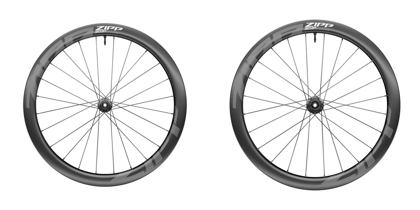 NEW Zipp 303 S Wheelset - 700, 12 X 100/142mm, Center-Lock, Tubeless, Black, A1