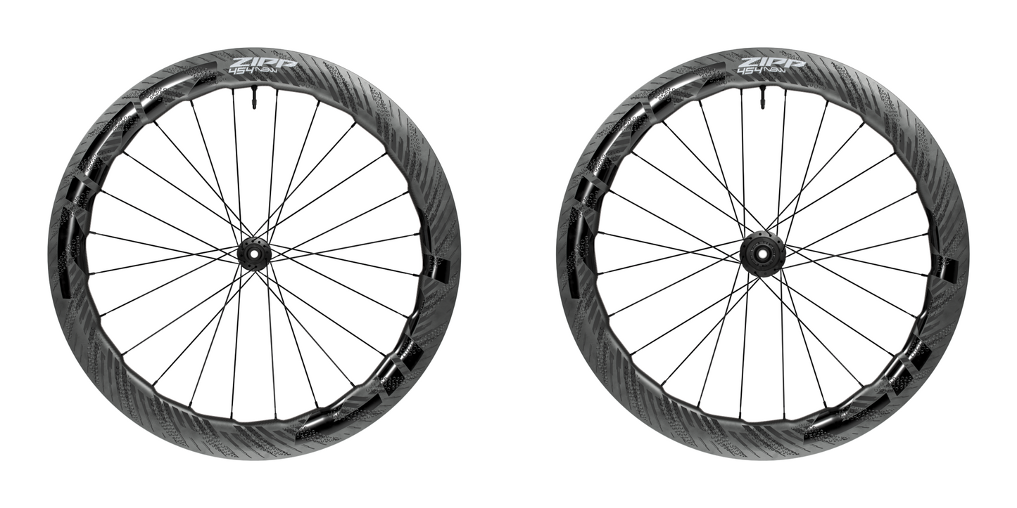 NEW Zipp 454 NSW Wheelset - 700, 12 x 100/142mm, Center-Lock, Tubeless, Carbon, C1