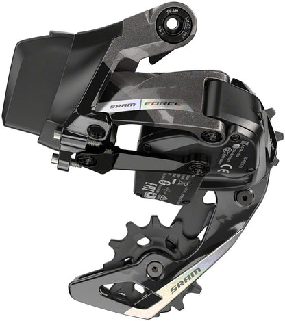 NEW SRAM Force AXS eTap Rear Derailleur - 12-Speed Medium Cage 36t Max (Battery Not Included) Iridescent Gray D2 - Around the Cycle
