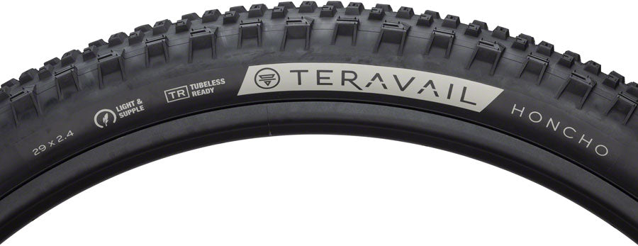 NEW Teravail Honcho Tire - 29 x 2.4, Tubeless, Folding, Black, Light and Supple, Grip Compound