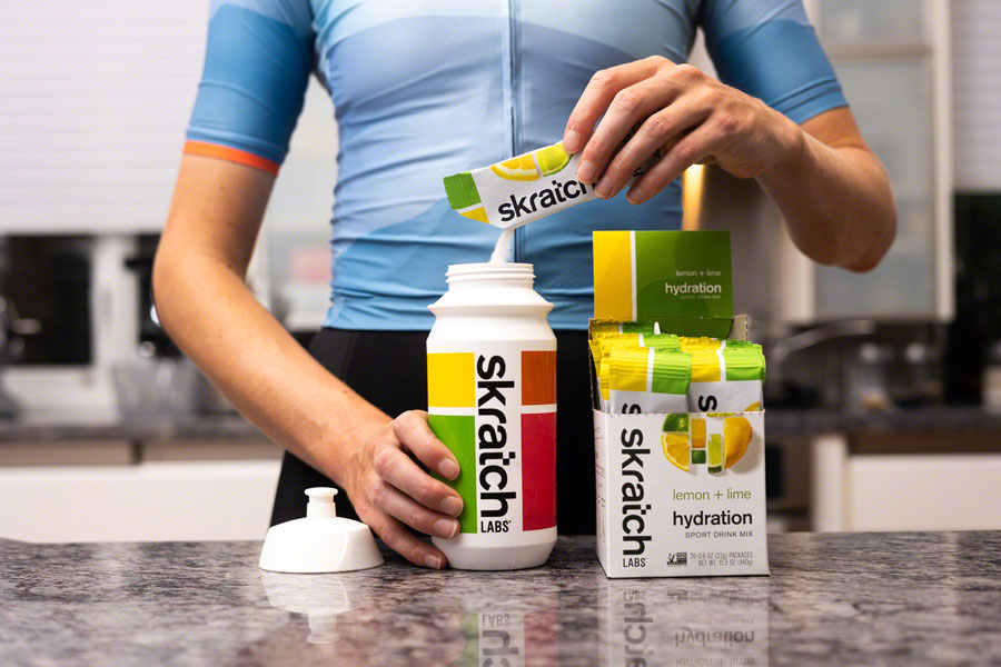 NEW Skratch Labs Sport Hydration Drink Mix: Lemons and Limes, Box of 20 - Around the Cycle