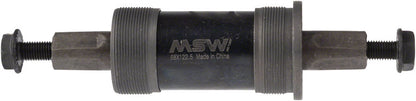 NEW MSW ST100 Bottom Bracket - English, 68 x 122.5mm, Square Taper JIS