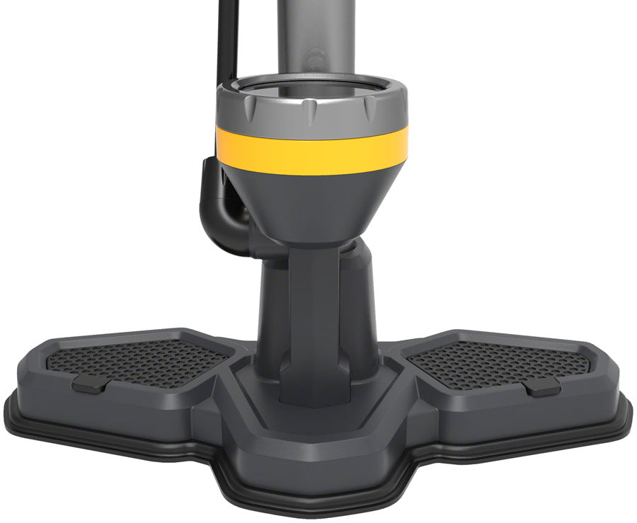 NEW Kenai Outdoor Apex HP Floor Pump - 140 Psi, Gray - Around the Cycle