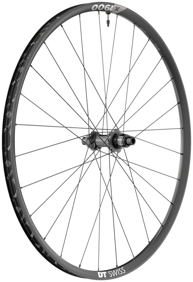 NEW DT Swiss X 1900 Spline 25 Rear Wheel - 29", 12 x 148mm, Center-Lock, XD, Black - Around the Cycle