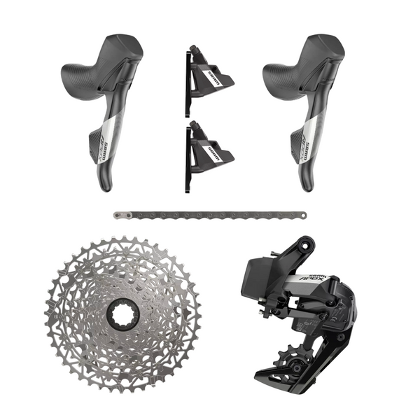 NEW SRAM Apex eTap AXS XPLR Groupset Kit 1x12 speed 11 44t Gravel