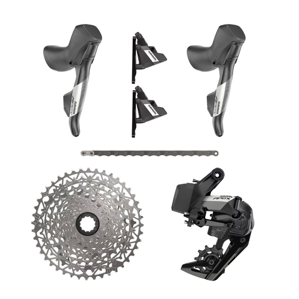 NEW SRAM Apex eTap AXS XPLR Groupset Kit - 1x12 speed, 11-44t NEW SRAM Apex eTap AXS XPLR Groupset Kit - 1x12 speed, 11-44t