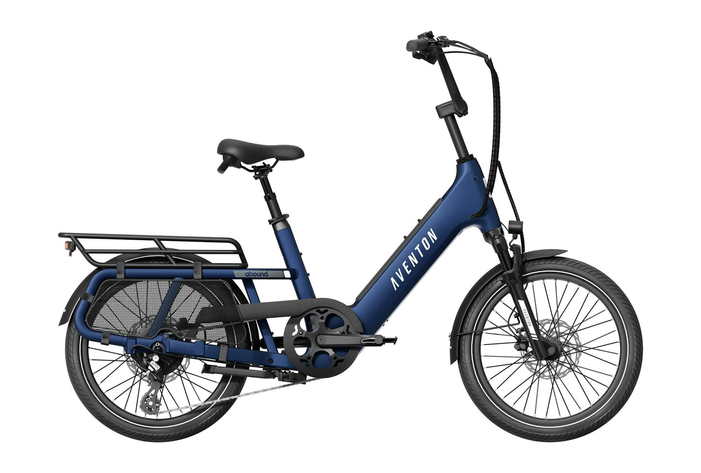 NEW Aventon Abound SR Electric Cargo Bike — 750W, 60mi Range, 440lb Capacity