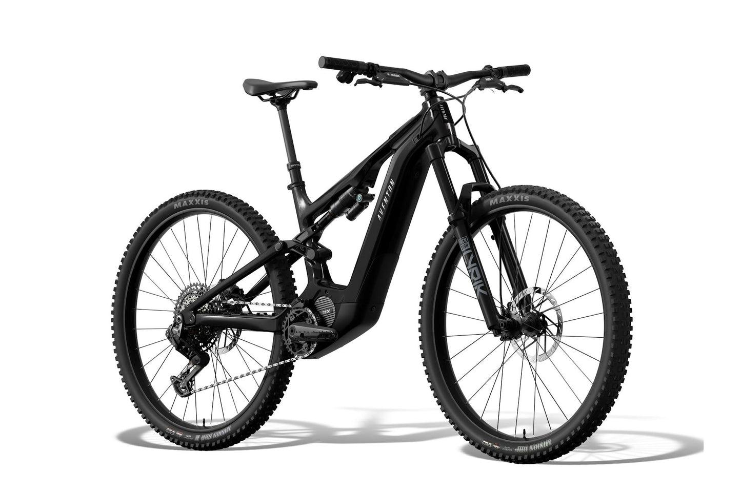 NEW Aventon Current EXP eMTB — Carbon Frame, Mid-Drive 120Nm, 105mi Range, RockShox