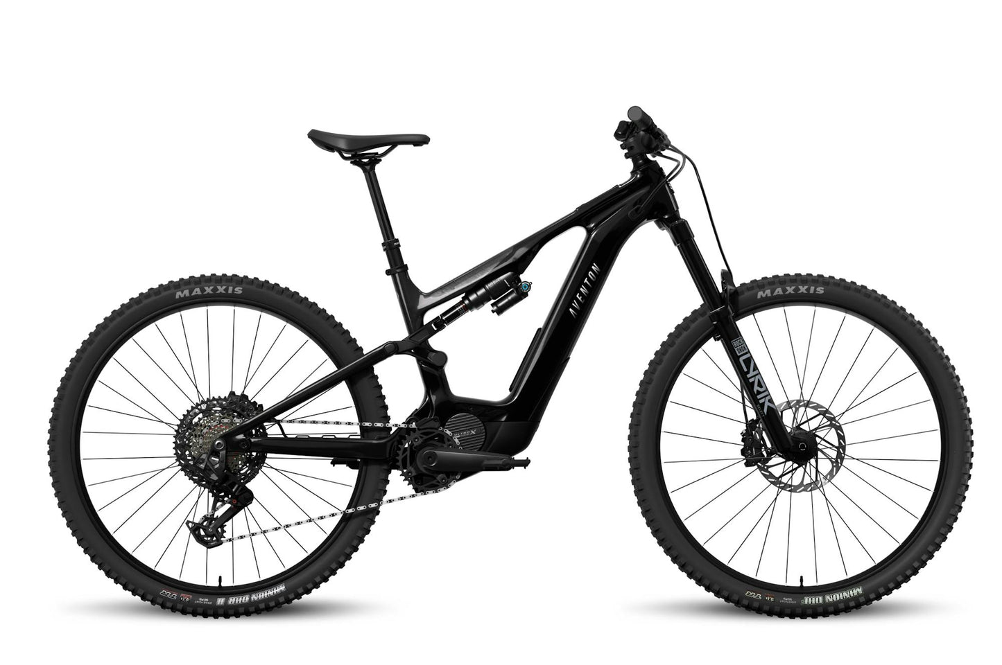 NEW Aventon Current EXP eMTB — Carbon Frame, Mid-Drive 120Nm, 105mi Range, RockShox