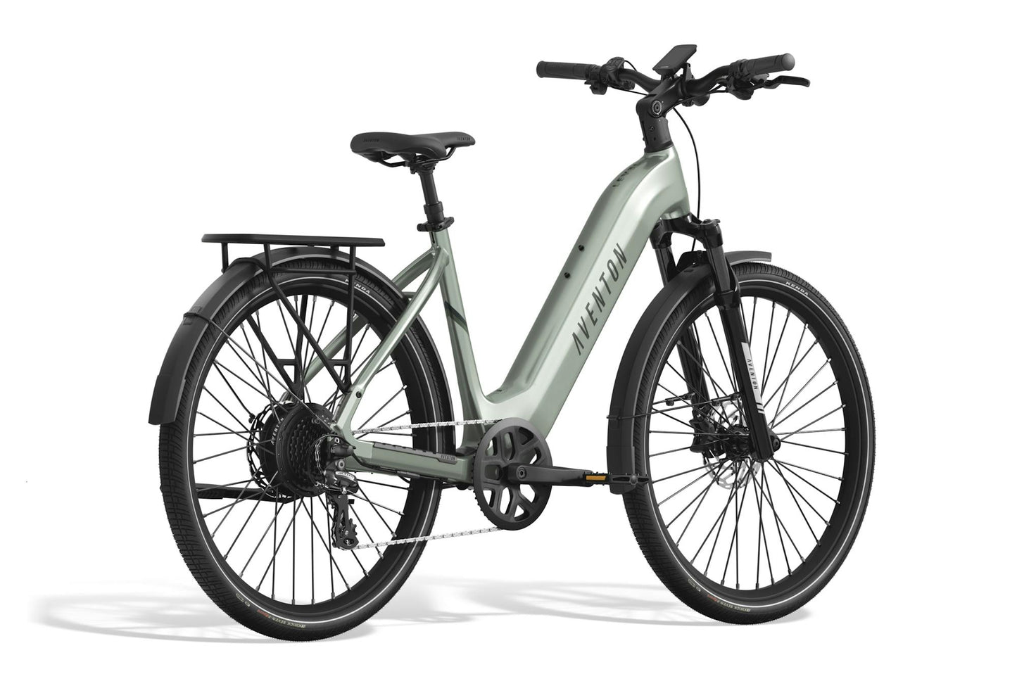 NEW Aventon Level 3 Step-Through Electric Commuter Bike — 500W, 28mph Class 3, 70mi Range