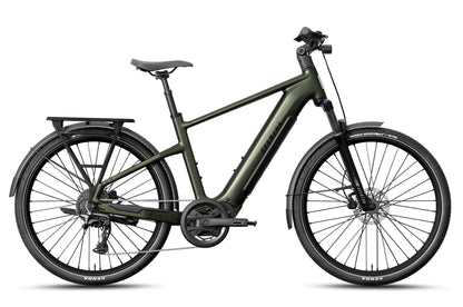NEW Aventon Level 4 ADV Electric Commuter Bike — Mid-Drive, Autoshift, 110mi Range