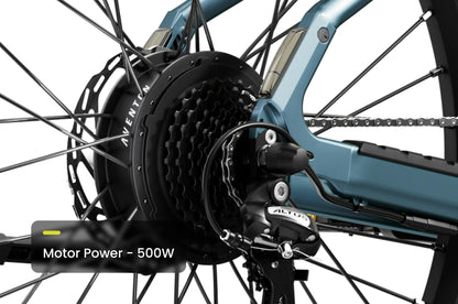 NEW Aventon Pace 4 Step-Through Electric Commuter Bike — 500W, 28mph Class 3, 70mi Range