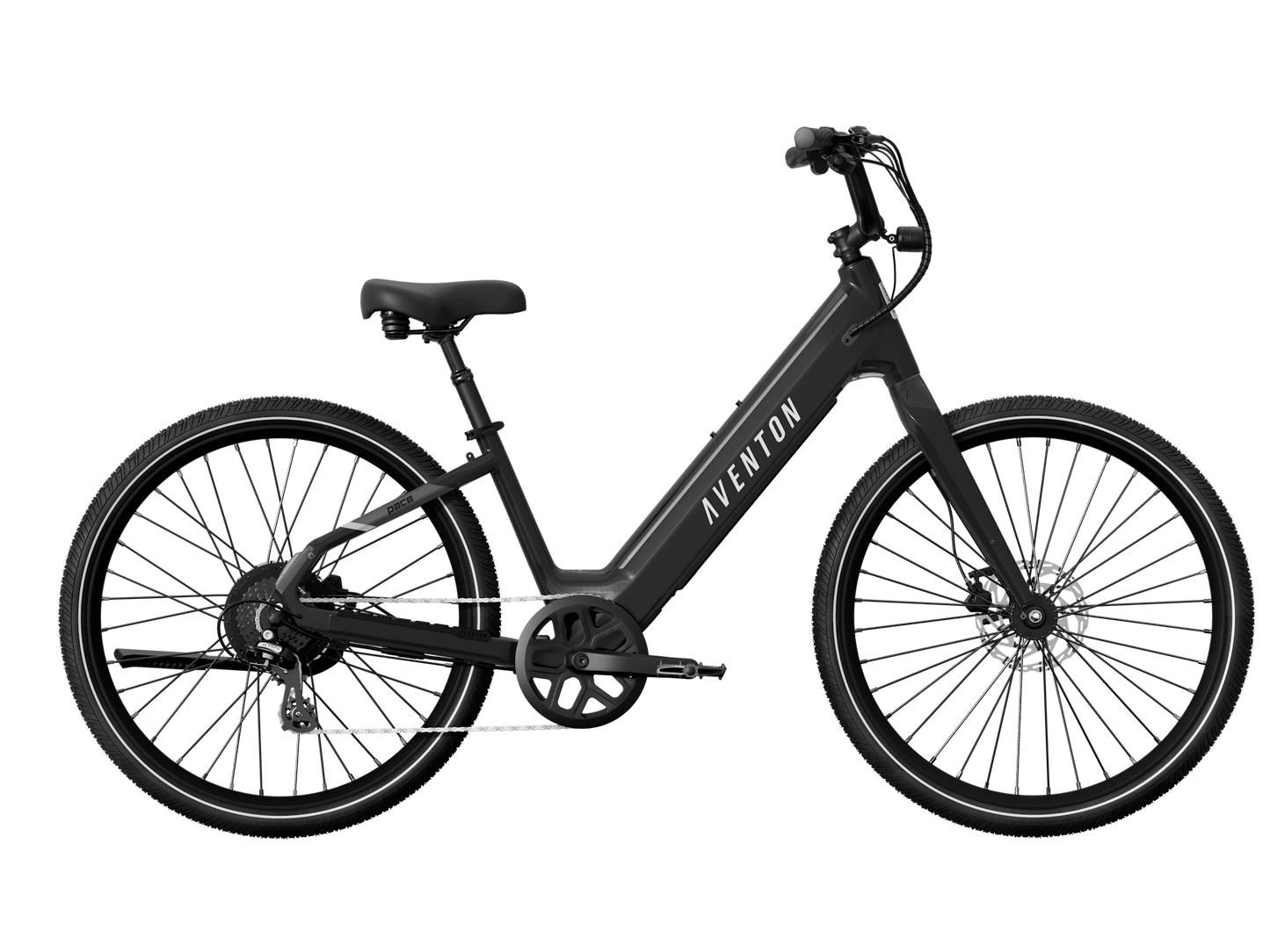 NEW Aventon Pace 4 Step-Through Electric Commuter Bike — 500W, 28mph Class 3, 70mi Range