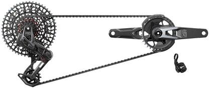 NEW SRAM X0 T-Type Eagle Transmission Groupset - 165mm Crank, 32t Chainring, AXS POD Controller, 10-52t Cassette, Rear Derailleur, Chain