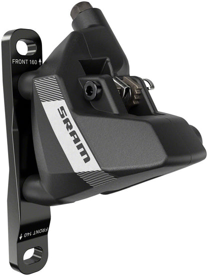 NEW SRAM Apex AXS eTap Shift/Brake Lever and Hydraulic Disc Brake Caliper - Left/Front, 12-Speed, Flat Mount, 20mm Offset, Black, D1 - Around the Cycle