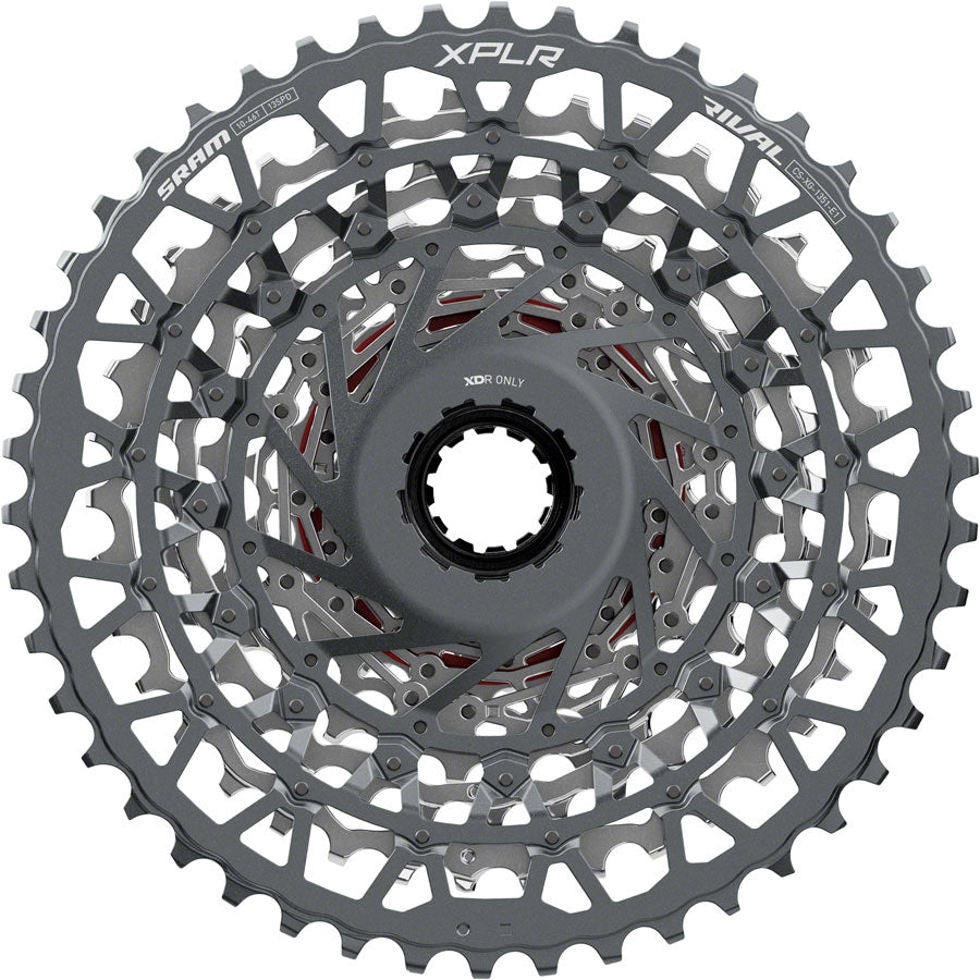 NEW SRAM Rival XPLR XG-1351 Cassette - 13-Speed, 10-46t, For XDR Driver, Silver, E1