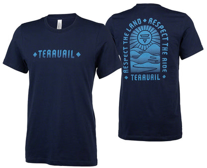 NEW Teravail Landmark T-Shirt - Navy, Unisex, Medium - Around the Cycle