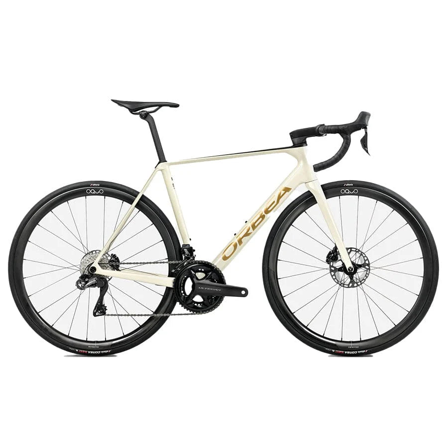 NEW 2024 Orbea Orca M20iTEAM Carbon Road Bike - Ultegra R8100 Di2 2x12, Carbon Wheels