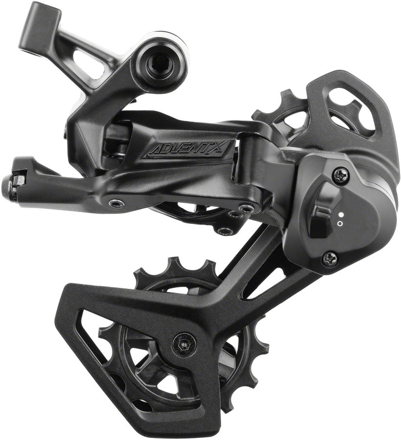 NEW microSHIFT ADVENT X V2 Rear Derailleur - 10-Speed, Medium Cage, Clutch, ADVENT X and Sword Compatible, Black, Ver. 2