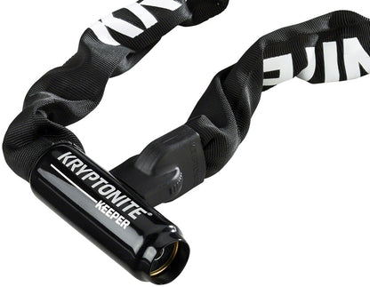 NEW Kryptonite Keeper 785 Integrated Chain Lock - 85cm (2.8'), 7mm, Keyed, Black - Around the Cycle