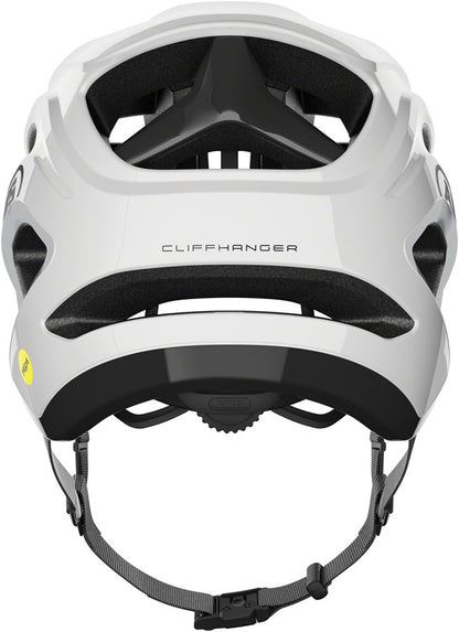 NEW Abus CliffHanger MIPS Helmet - Shiny White, Large - Around the Cycle