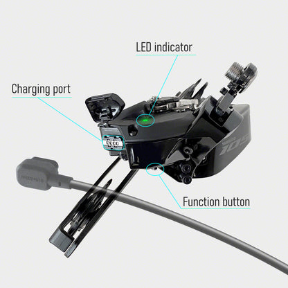 NEW Shimano 105 RD-R7150 Di2 Rear Derailleur - 12-Speed, For 2x12 Speed, Direct Mount, Black - Around the Cycle