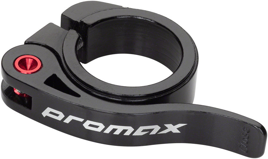 NEW Promax 335QX Seatpost Clamp - 35mm, QR, Black - Around the Cycle