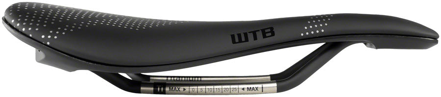 NEW WTB Gravelier Saddle - Black, Titanium