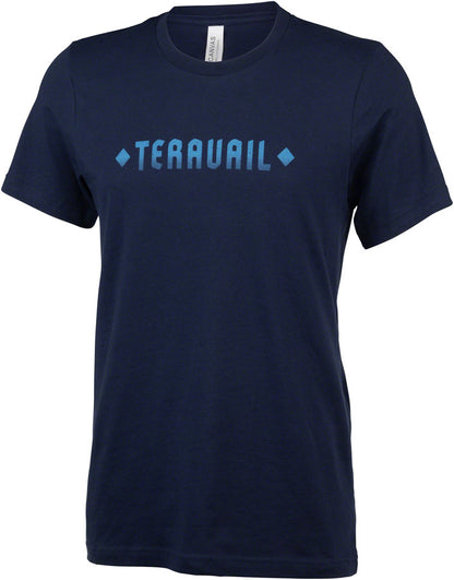 NEW Teravail Landmark T-Shirt - Navy, Unisex, Medium - Around the Cycle