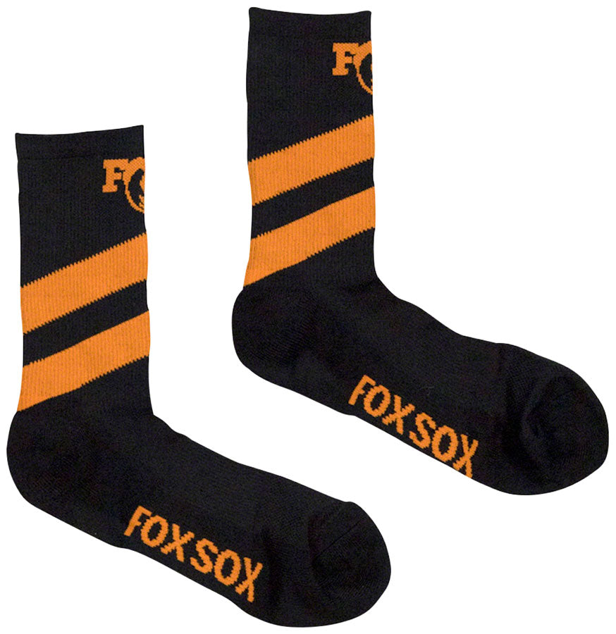 NEW FOX High Tail Socks - Black, Small/Medium