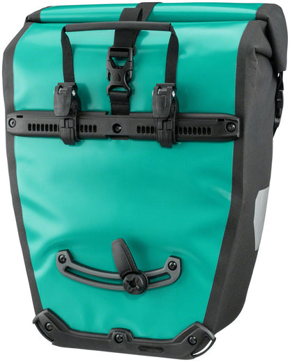 NEW Ortlieb Back-Roller Free Pannier - 40L, Pair, Lagoon/Black - Around the Cycle