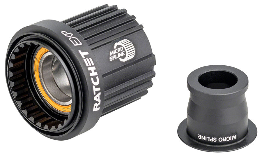 NEW DT Swiss Ratchet EXP Freehub Body - Shimano Micro Spline MTN, Light, Aluminum, Ceramic Bearing, Kit w/ End Cap, 12 x 142/148 mm - Around the Cycle