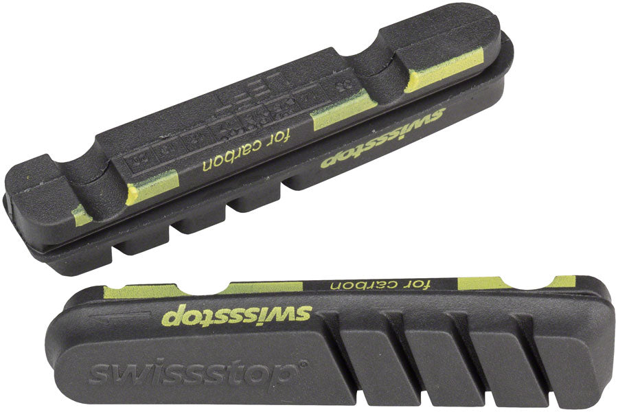 NEW SwissStop Black Prince Brake Pads - Shimano/SRAM, Cartridge Type, For Carbon Rims