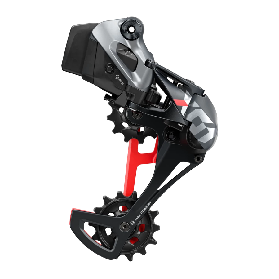 NEW SRAM X01 Eagle AXS Rear Derailleur - 12-Speed, Long Cage, 52t Max, Red
