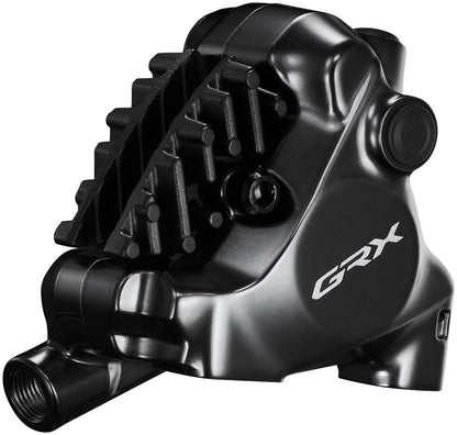 NEW Shimano GRX ST-RX825 Di2 Shift/Brake Lever with BR-RX820 Hyd Disc Brake Caliper - Right/Rear, 12-Speed, Flat Mount Caliper, For 25mm Mount - Around the Cycle