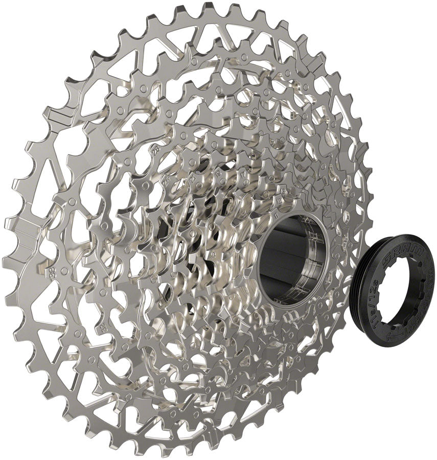NEW SRAM XPLR PG-1231 Cassette - 12-Speed, 11-44t, Silver, D1 - Around the Cycle
