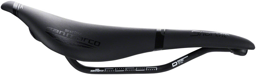 NEW Selle San Marco Shortfit Open-Fit Dynamic Saddle - Manganese, Black, Men's, Superwide - Around the Cycle