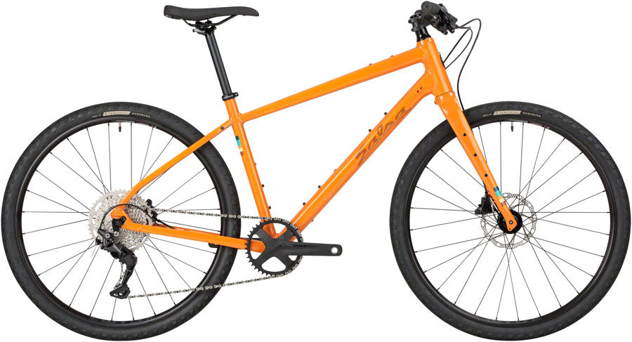 NEW* Salsa Journeyer Flat Bar Deore 10 650 Bike - 650b, Aluminum, Orange, XL, GRADE A - LIKE NEW