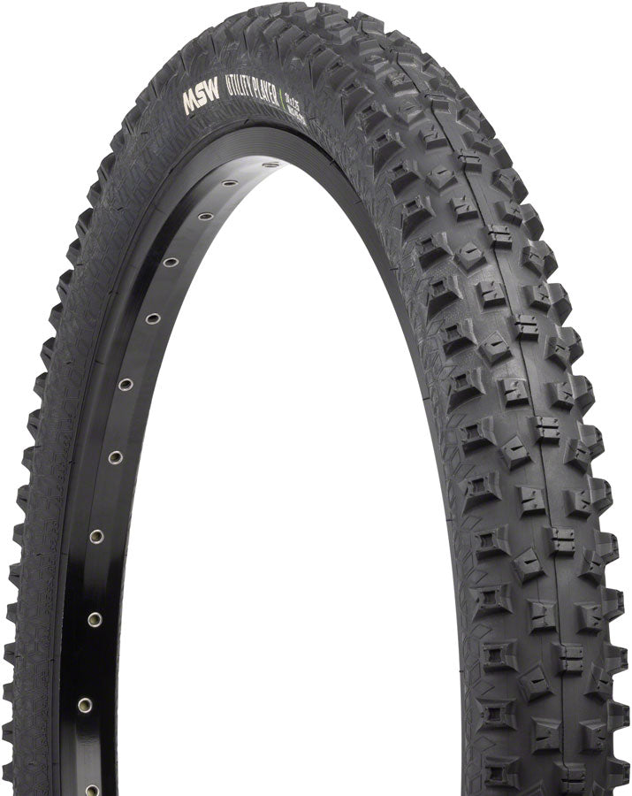 NEW MSW Utility Player Tire - 24 x 2.25, Black, Rigid Wire Bead, 33tpi - Around the Cycle