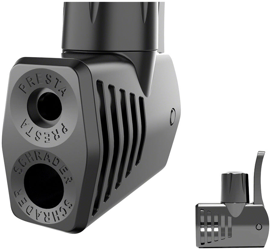 NEW Kenai Outdoor Apex HP Floor Pump - 140 Psi, Gray - Around the Cycle