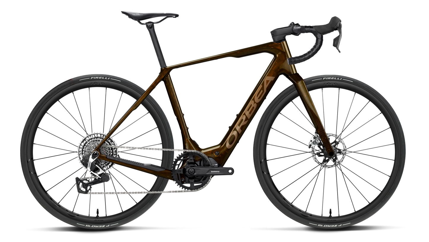 NEW 2027 Orbea Denna M11e 28mph Carbon Electric Gravel Bike - SRAM Red XPLR AXS